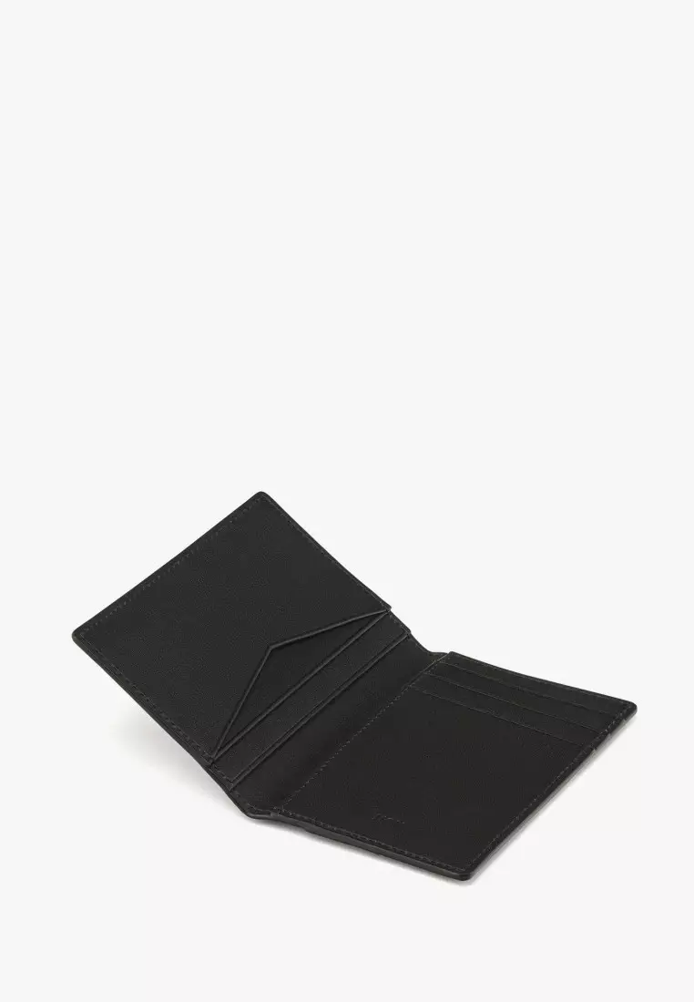 Aren Bifold Card Wallet in Maxi Monogram Leather