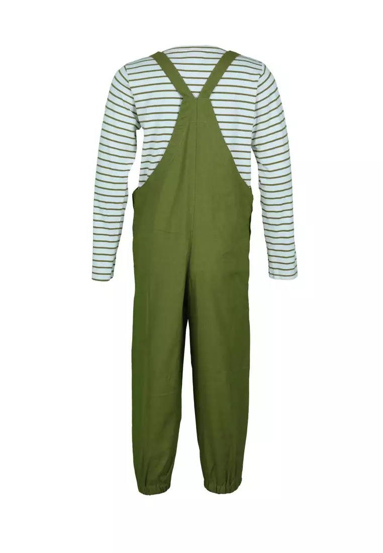 Pito Dito Girl Gorpcore Overall Panjang Anak Multicolor - Size 4