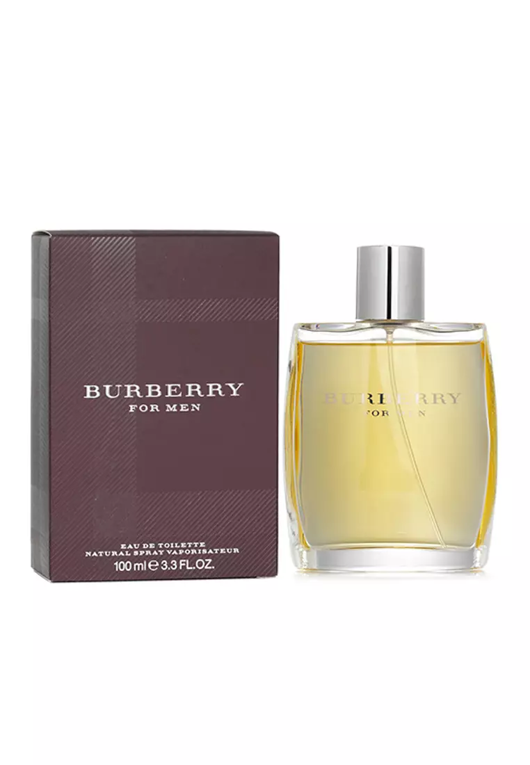 Burberry by burberry for men. eau de toilette spray 3.3 ounces sale