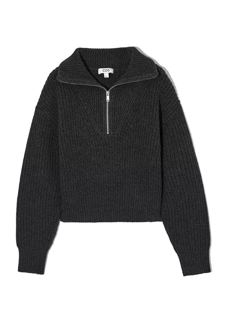 Funnel neck deals zip jumper