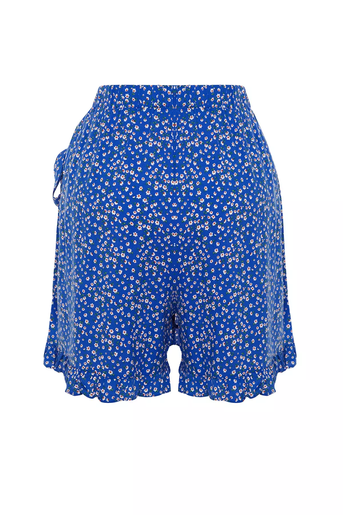 Plus Size Floral Skorts