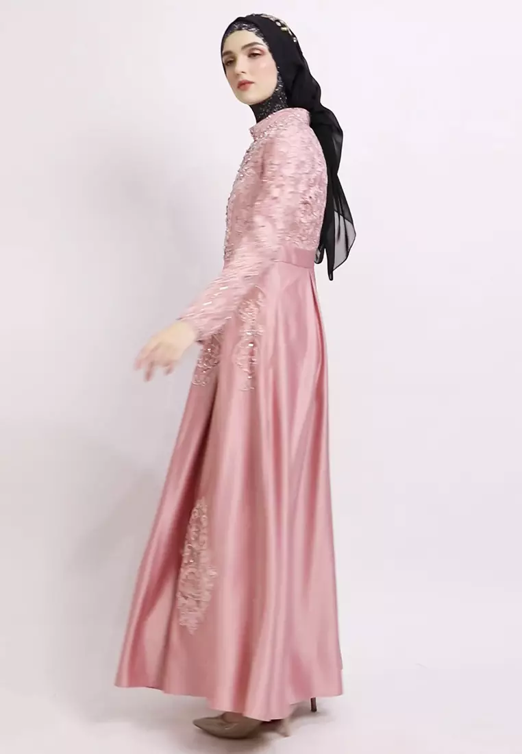 Bibiq Gamis  Satin