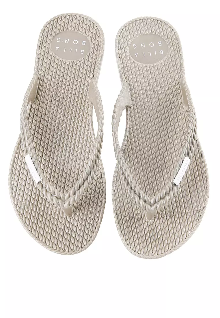 Kick Back Thong - Metallic