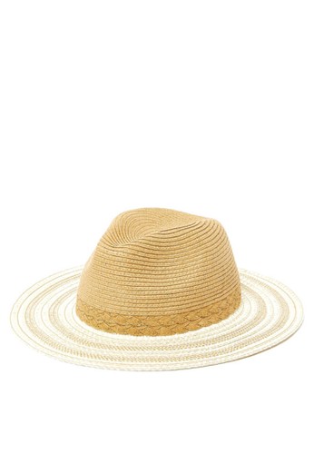 MARKS & SPENCER beige Textured Fedora Hat 0B7C9ACC8B4AEAGS_1