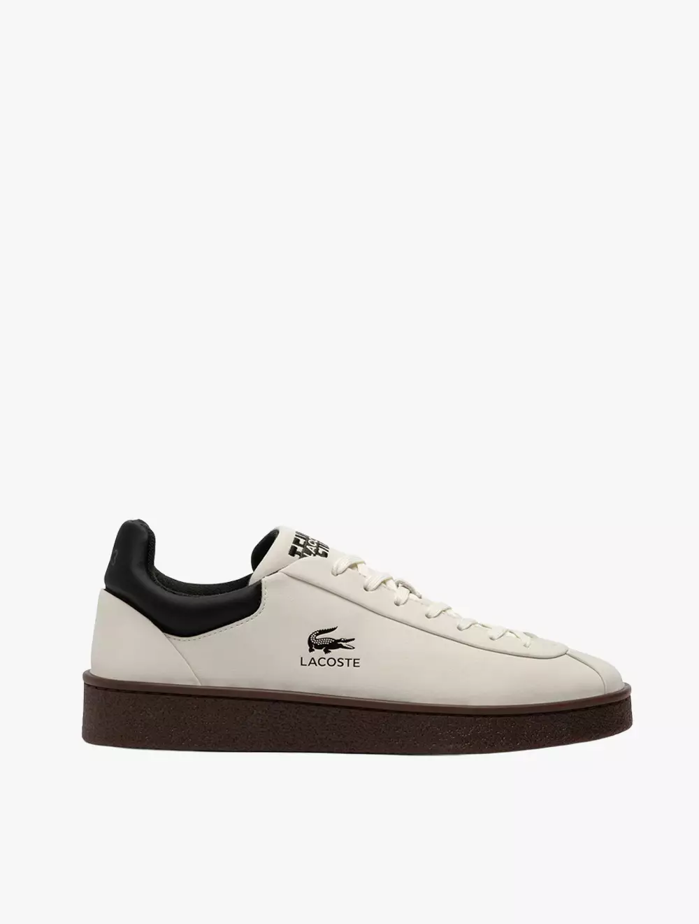 Men's Baseshot Premium Leather Sneakers White
