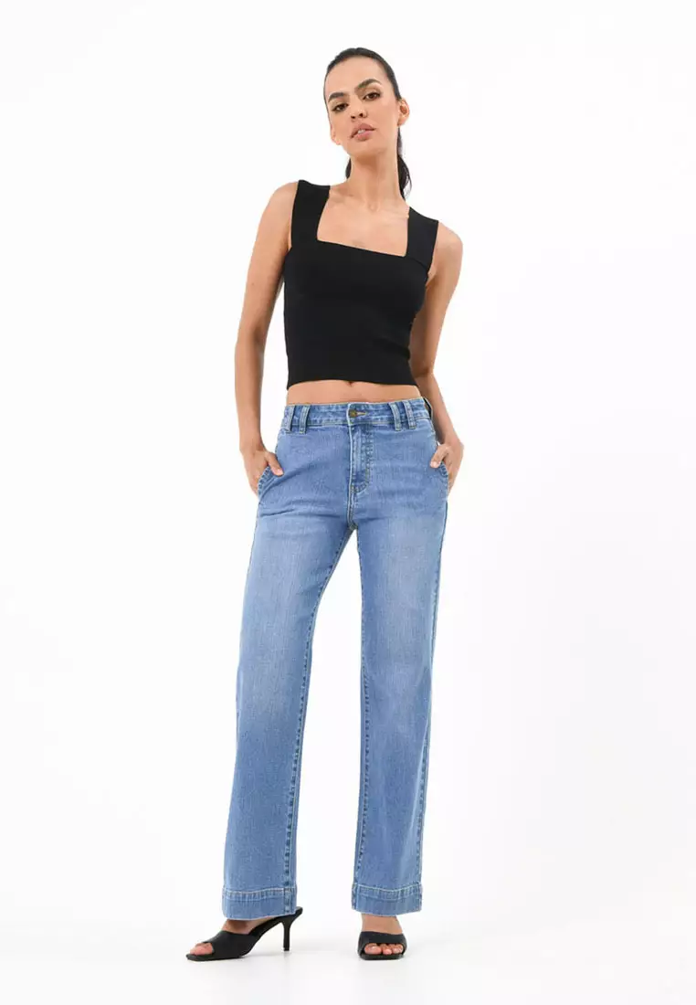 Joelene Wide Leg Jeans