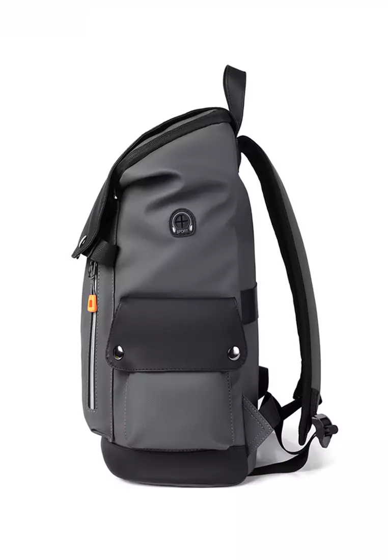 Multi Purpose Faux Leather Travel Laptop Backpack JW GD-PU1969