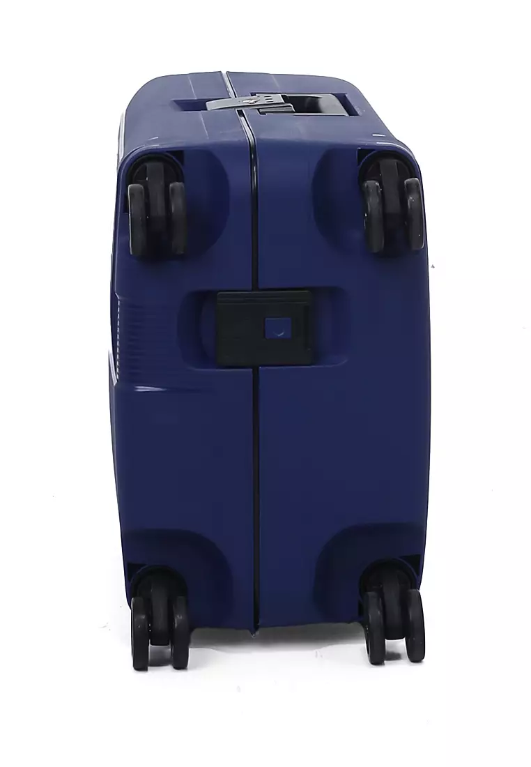 Carlton Tas Koper Unisex Size 20 Inch Suitcase Classic TSA Lock System Material Polycarbonate ORIGINAL - Navy