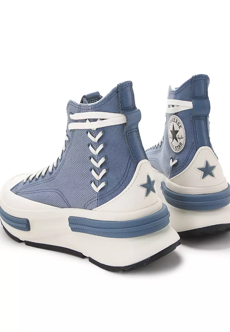 Converse Run Star Hike Low Blue Sepatu Converse Converse Run Star