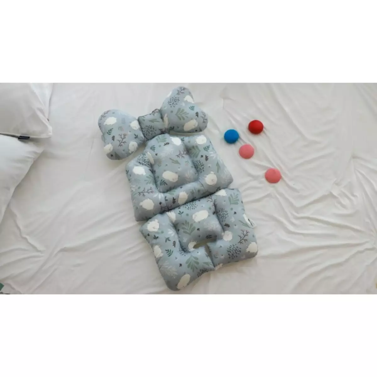 Jellypop Cozy Liner Pad Stroller Tori Land - Alas Duduk Stroller Anak Bayi