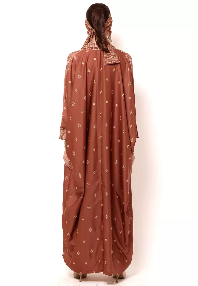 Kanzi Exclusive Long Sleeve Songket Kaftan