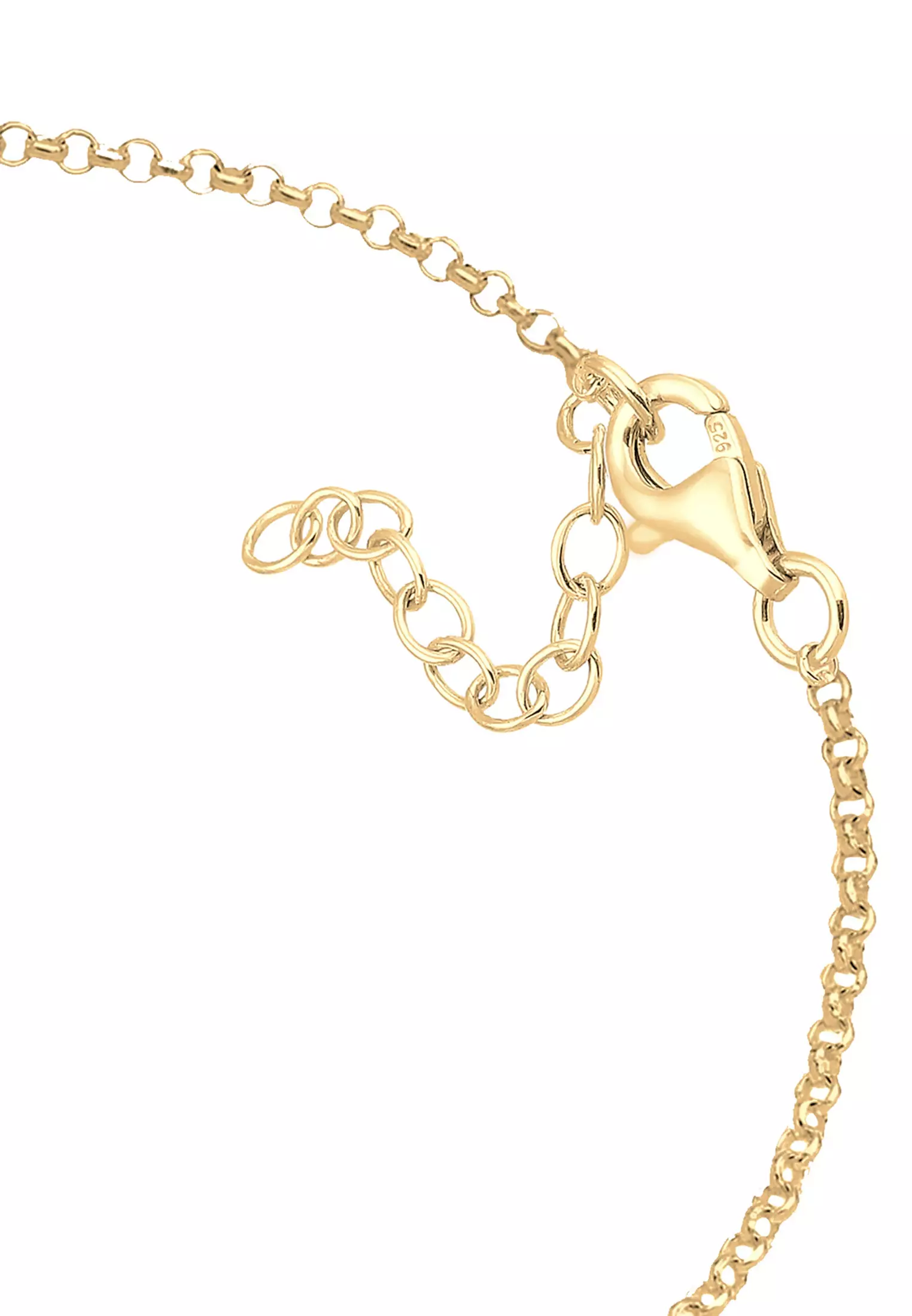 Bracelet Crescent Astro Moonstone Gold Plated