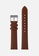 PLAIN SUPPLIES brown 16mm Non-Stitched Leather Strap - Brown (Gunmetal Buckle) A6518AC2E5004AGS_1