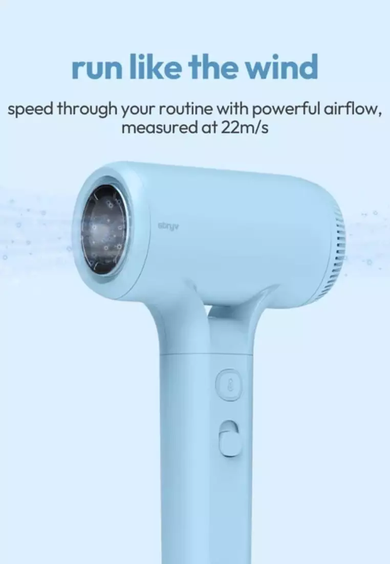 Stryv Colour+2.0 Light Weight Fast-drying Hair Dryer (purple)