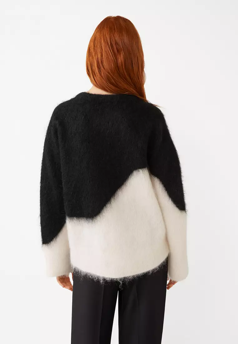 Relaxed Fluffy Mohair Jumper