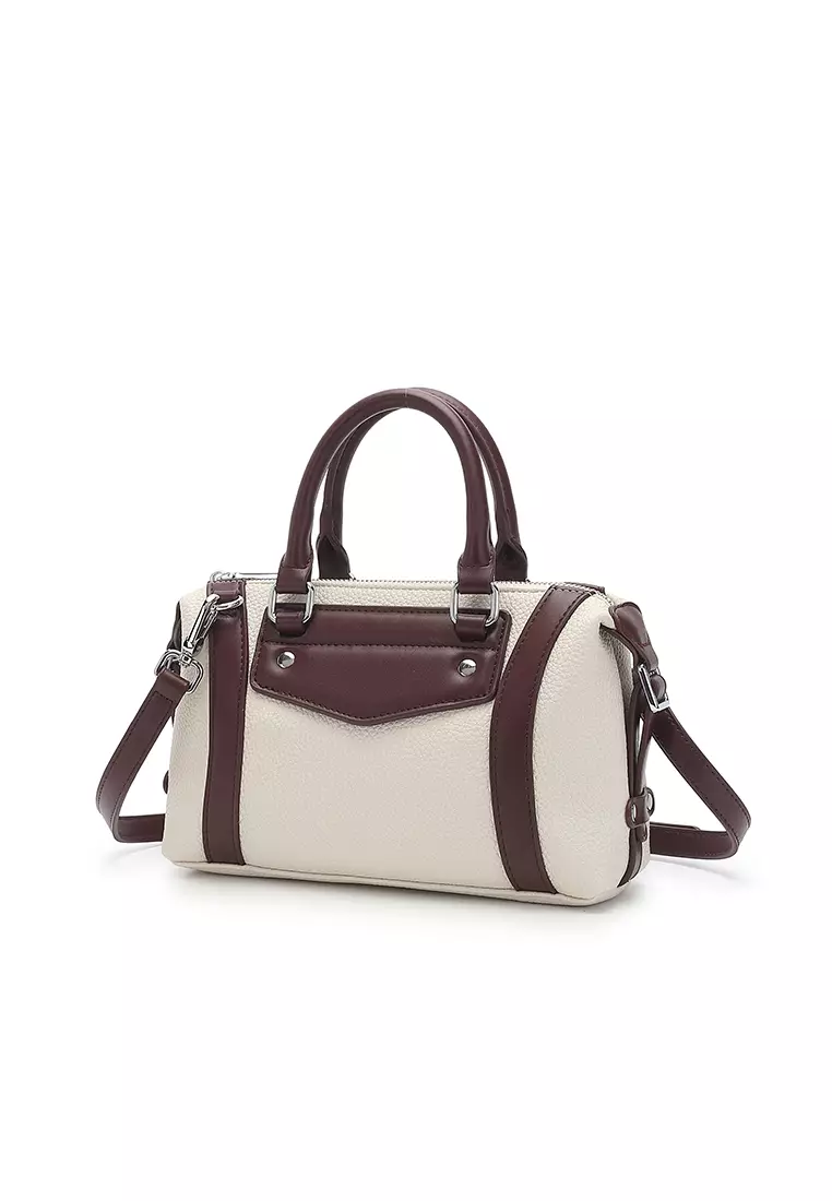Women's Top Handle Bag / Sling Bag / Crossbody Bag / Shoulder Bag - Beige