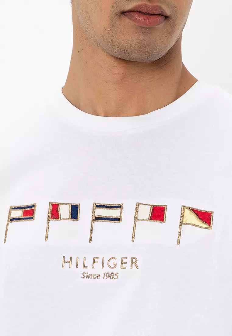Hilfiger Multi Flags Tee - Tommy Mainline