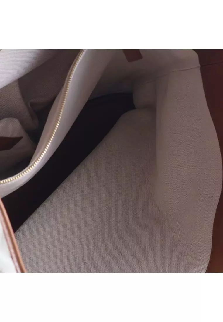 Pre-Loved Saint Laurent Large Canvas Shopping Tote