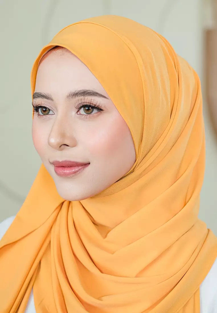 HIJAB INSTAN KELLY - MUSTARD
