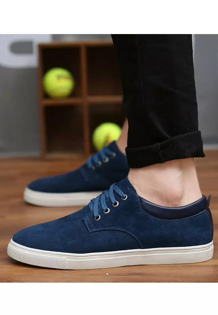 Suede Leather Casual Sneakers SY639
