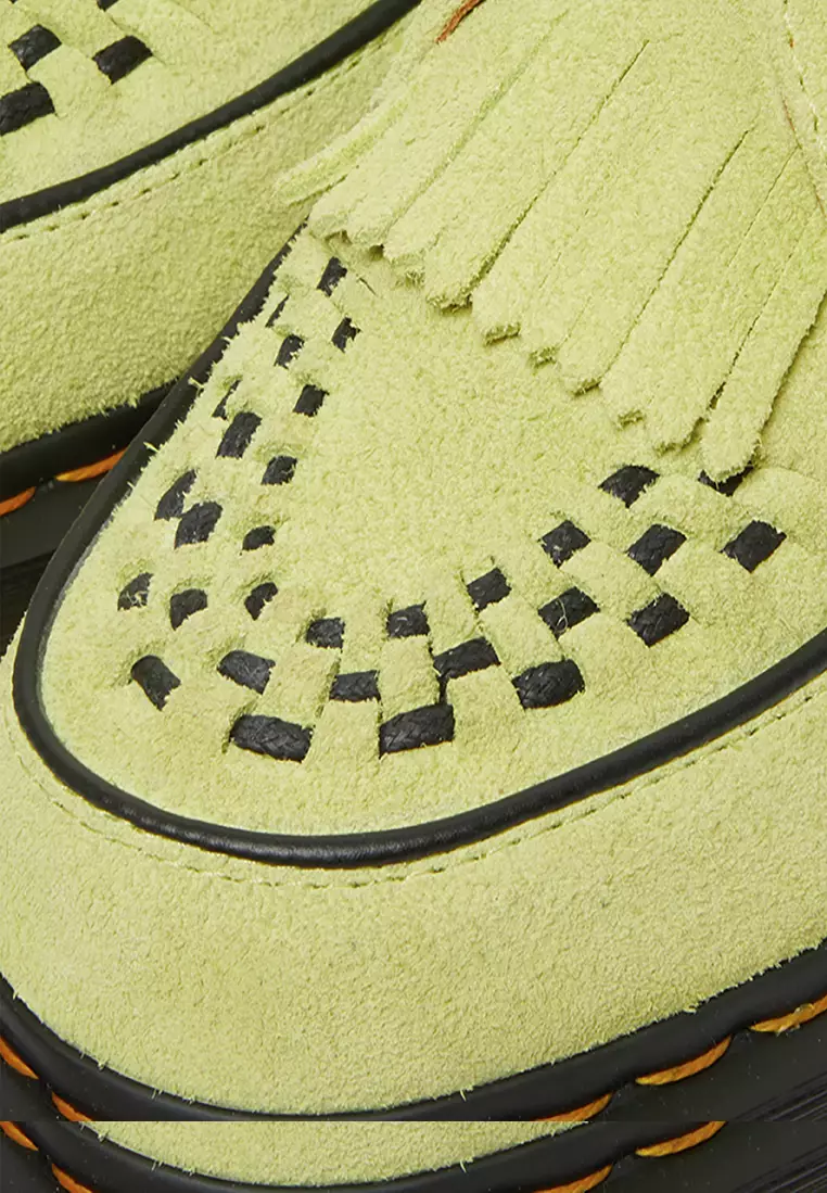 ドクターマーチン◇Ramsey Monk Desert Oasis シューズ◆黄緑 Buy Dr. Martens Ramsey Monk Desert Oasis Suede Shoes - Women