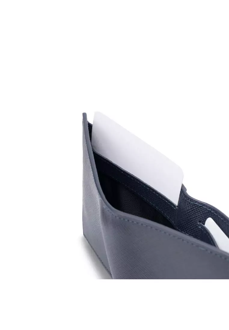 Cosmopolitan Slim Leather Wallet (Navy)