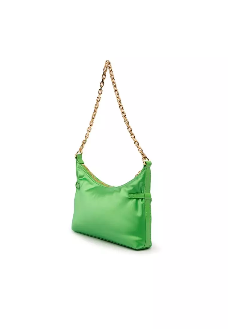 Pre-Loved Givenchy Small Nylon Voyou Party Shoulder Bag