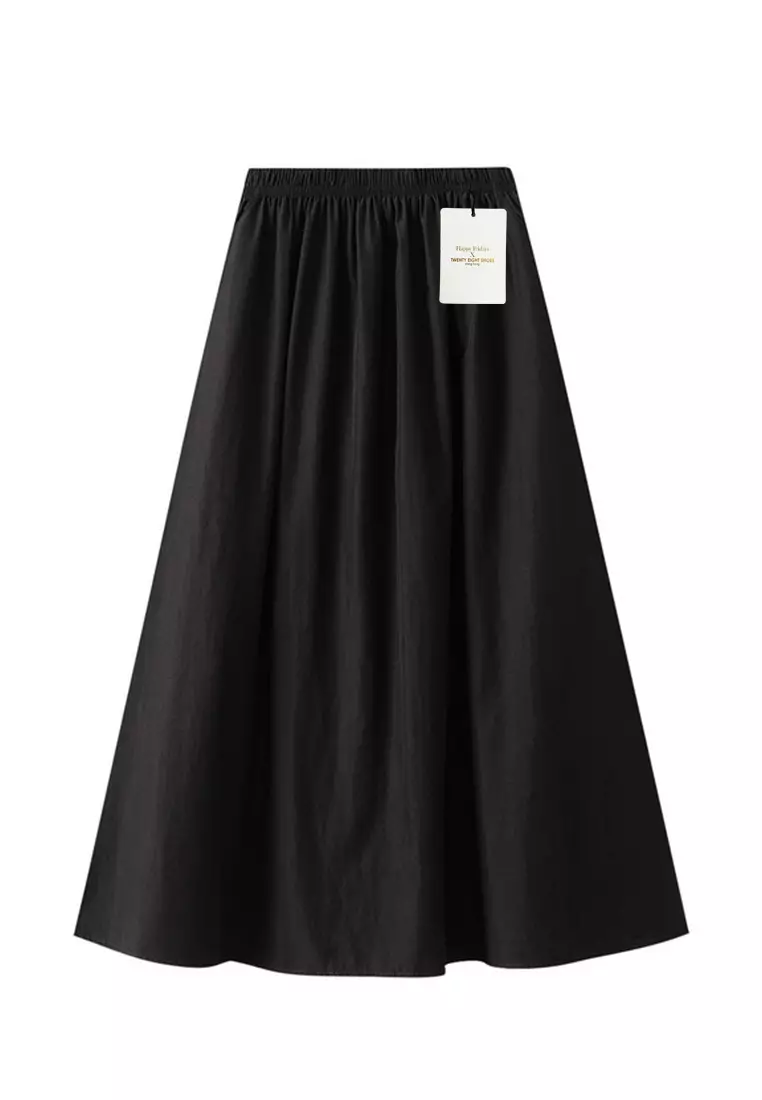 Twenty Eight Shoes Casual Pleated Pocket Skirt AF9820