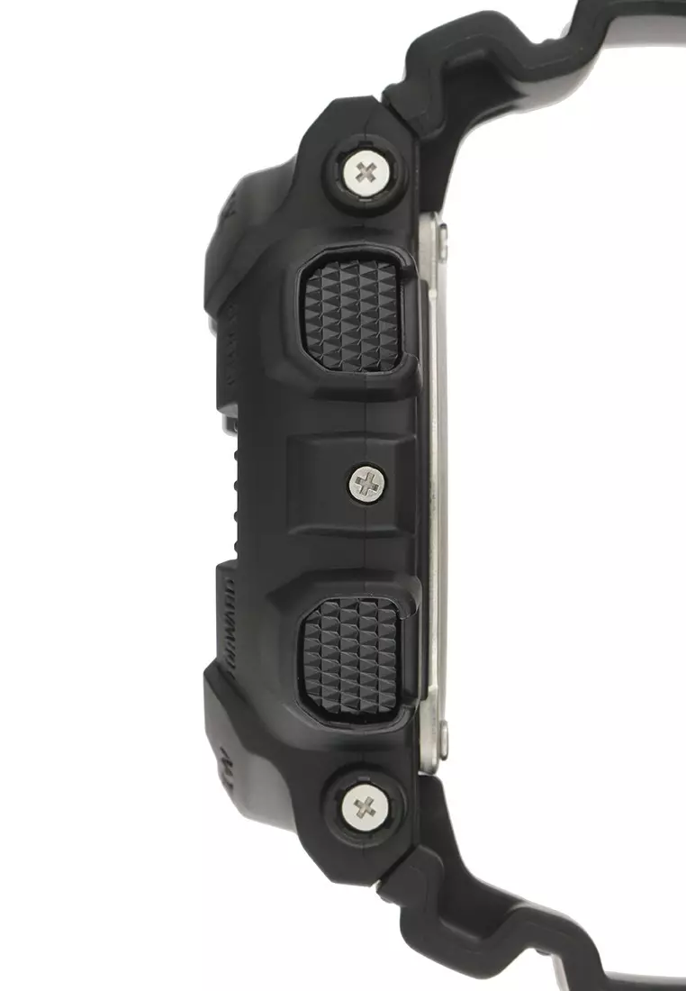Casio G-SHOCK Jam Tangan Pria - Black - Resin - GA-100MB-1ADR