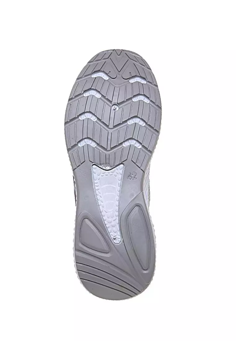 Chayton Sneakers Casual Sepatu Olahraga Polos Kasual Pria Material Flyknit Mesh ORIGINAL - Gray