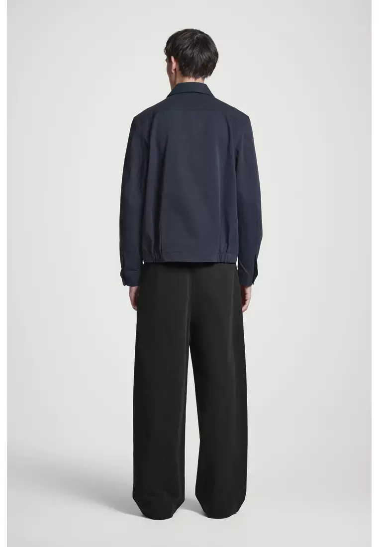 UTILITY COTTON-TWILL OVERSHIRT