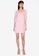 ZALORA BASICS pink Puffed Sleeves Mini Dress 43A67AA659D914GS_4