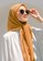 Lozy Hijab yellow Geya Pleats Square Harvest Gold 0349EAAF6239E2GS_1
