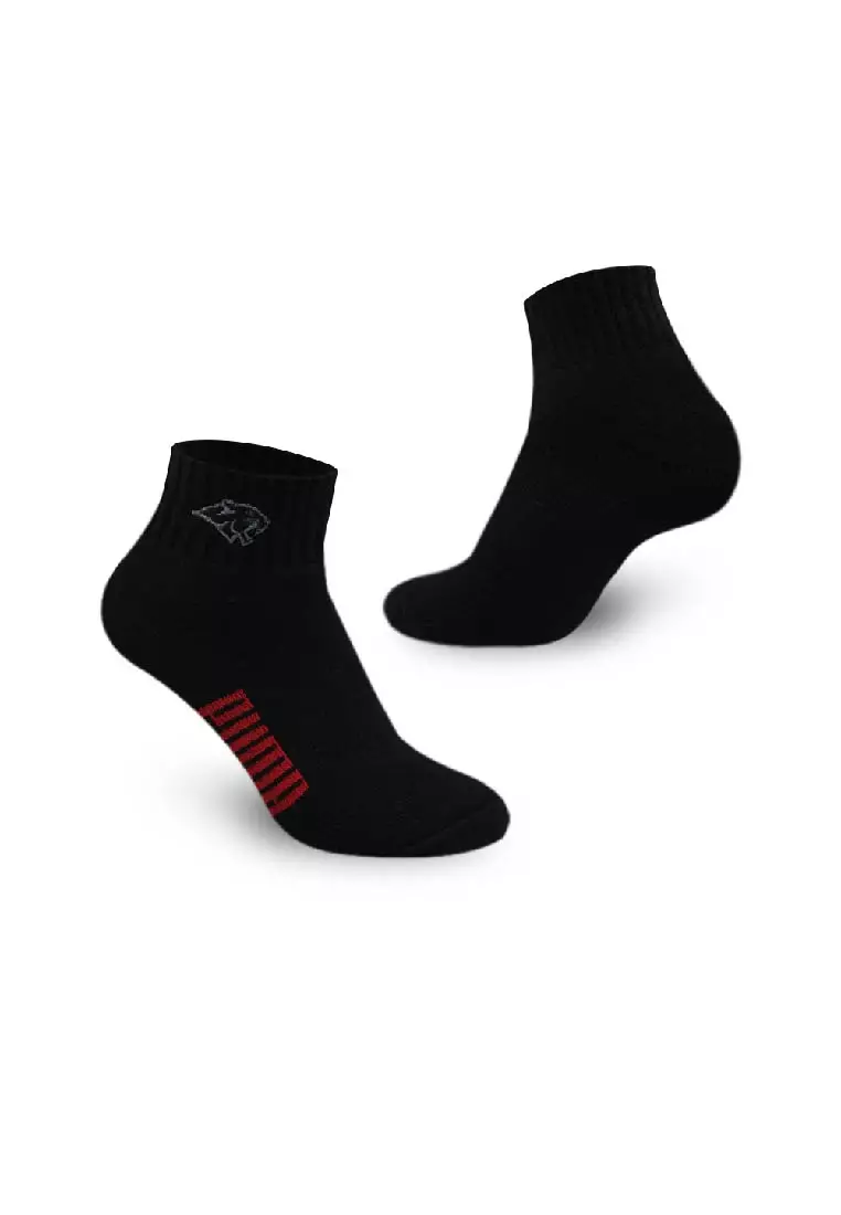Puma Men’s Embroidered Thick Sports Ankle Socks 3 pairs in a pack PMSEG11