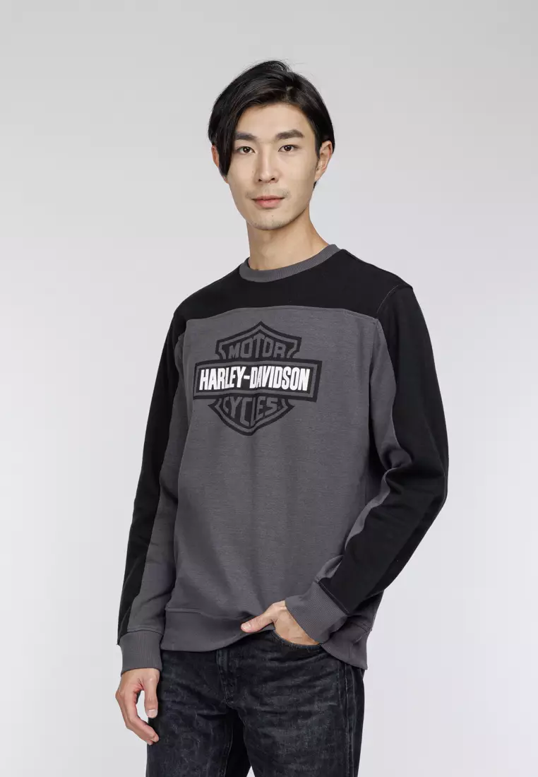 Harley-Davidson Bar & Shield Colorblock Sweatshirt