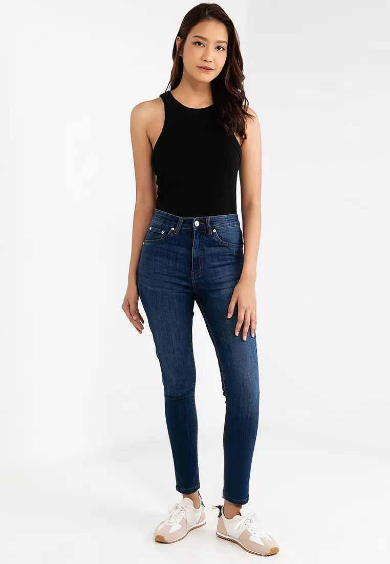 Buy Electro Denim Lab Summer High Rise Skinny Jeans Online