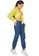 London Rag yellow Collared Puff Tie-up Crop Top in Yellow D6753AA04980C2GS_6