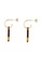 ELLI GERMANY gold Earrings Creole Aquamarine In Gold-Plated 89DA5AC2C71C8BGS_3