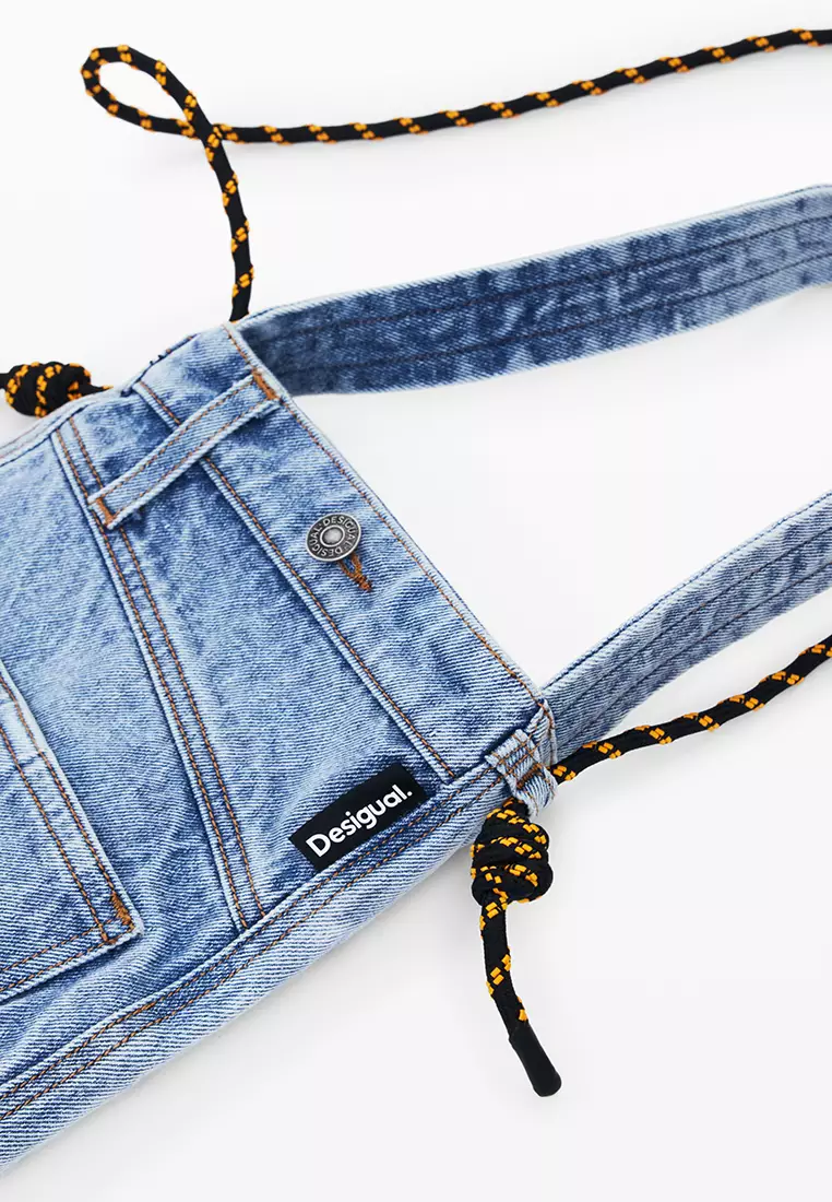 Medium denim tote bag