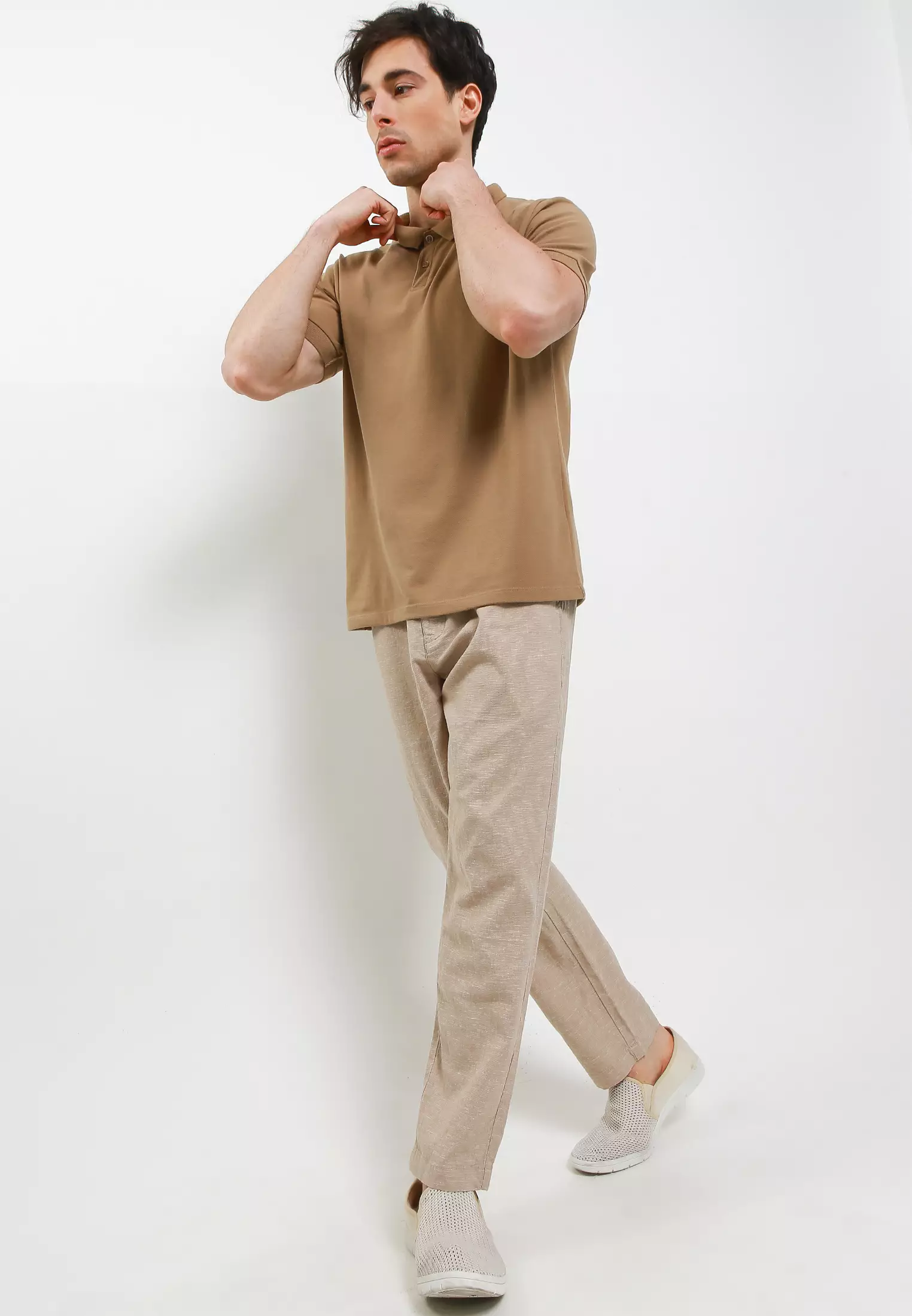 Jual Giordano Men s Linen Ankle Original 2024 ZALORA Indonesia
