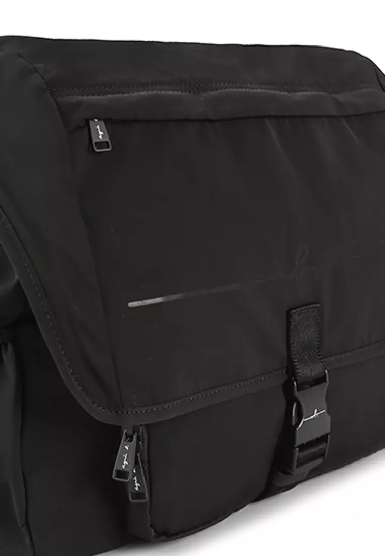 Buy agn s b. Tonal Logo Print Messenger Bag 2024 Online ZALORA