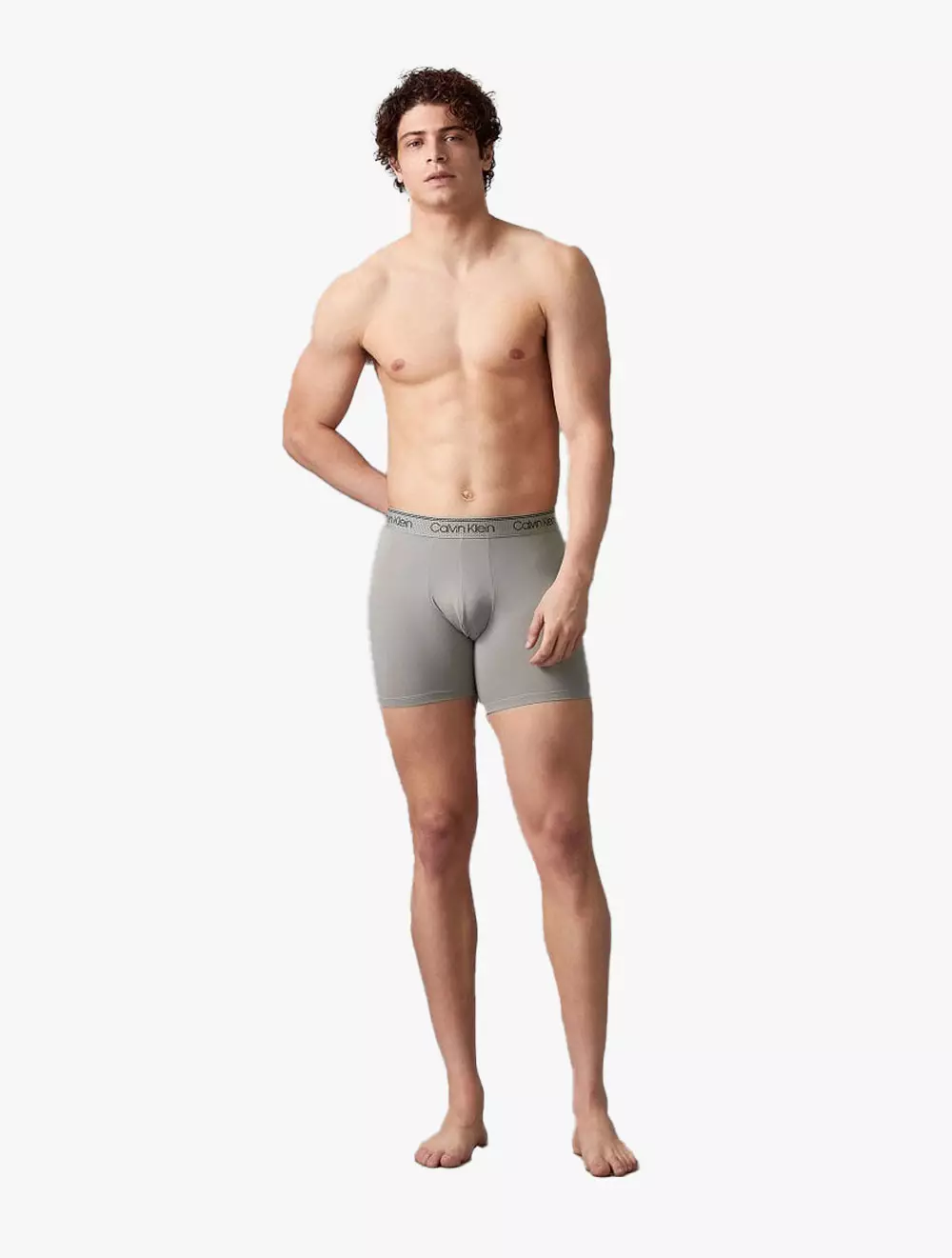 CALVIN KLEIN UNDERWEAR - BOXER BRIEFS - MICRO STRETCH COOLING - Griffin - grey