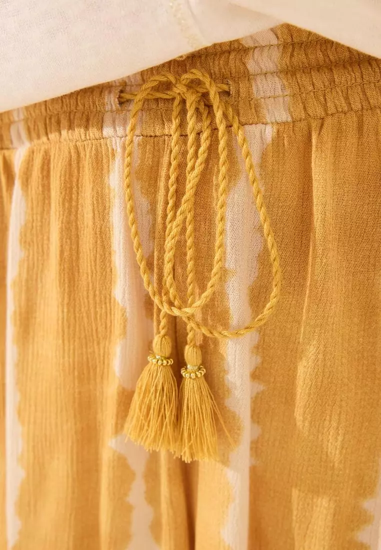 Tie-Dye Print Trouser