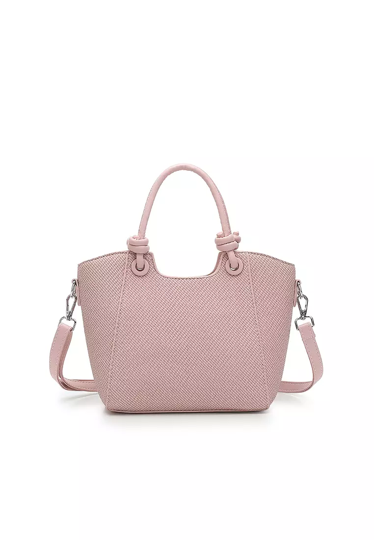 Women's Top Handle Bag / Sling Bag / Crossbody Bag / Shoulder Bag - Pink
