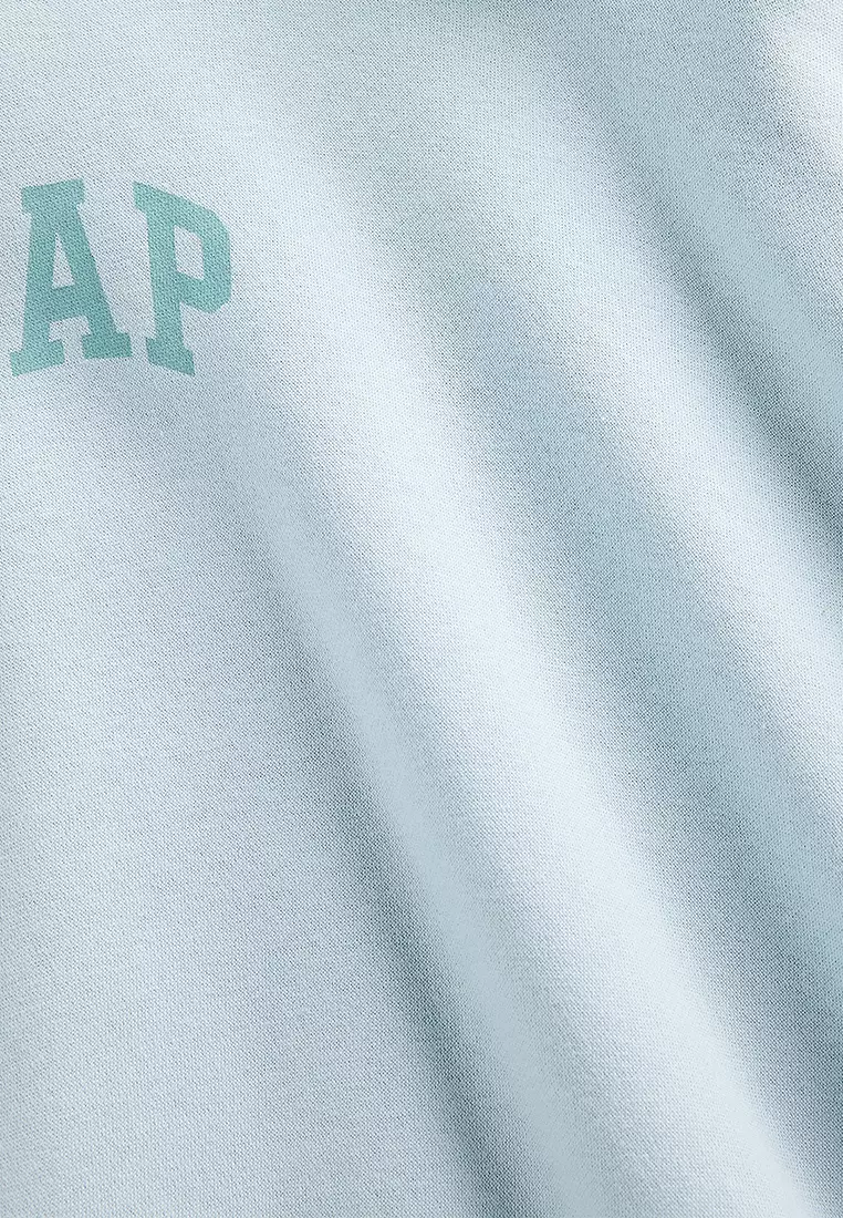 Vintage Soft Crop Logo Hoodie