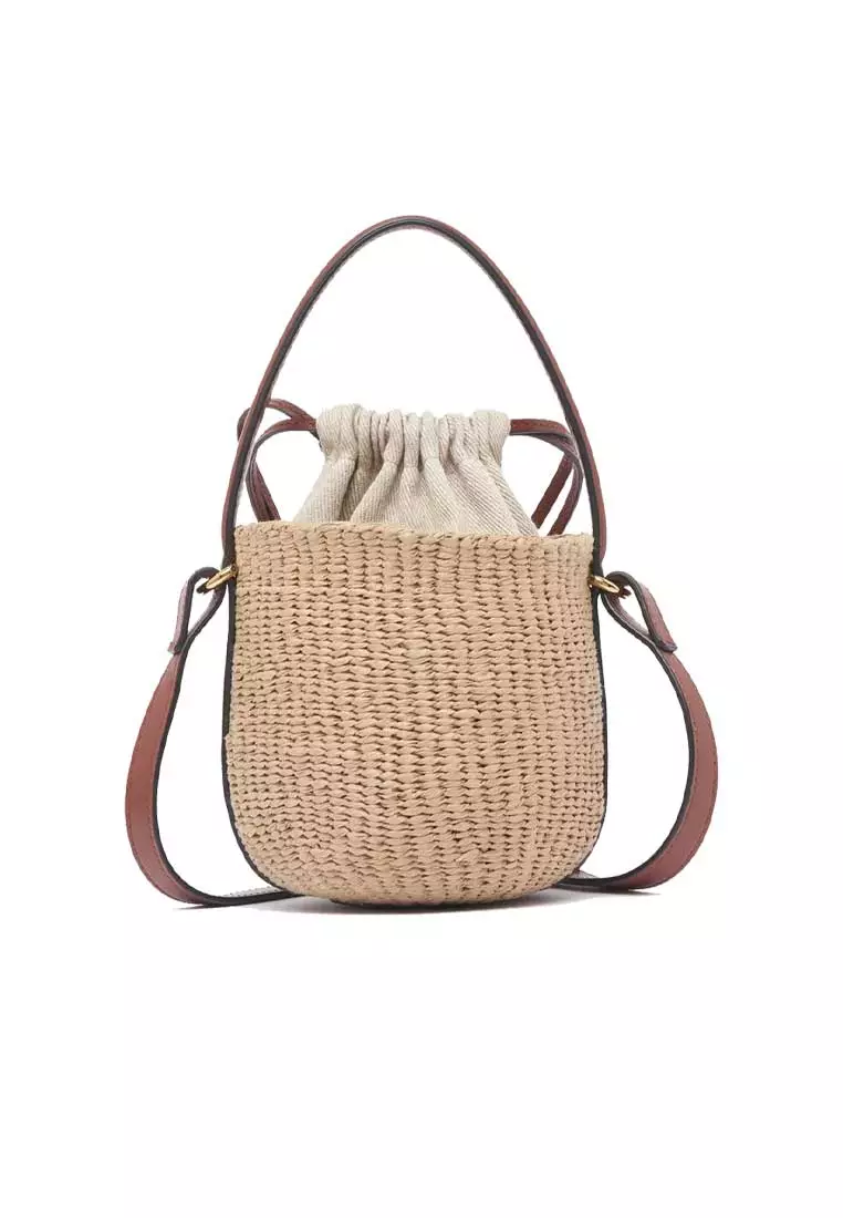 Mini Horse Medal Basket In Natural Fibers Sepia Brown CH25US593O8227S