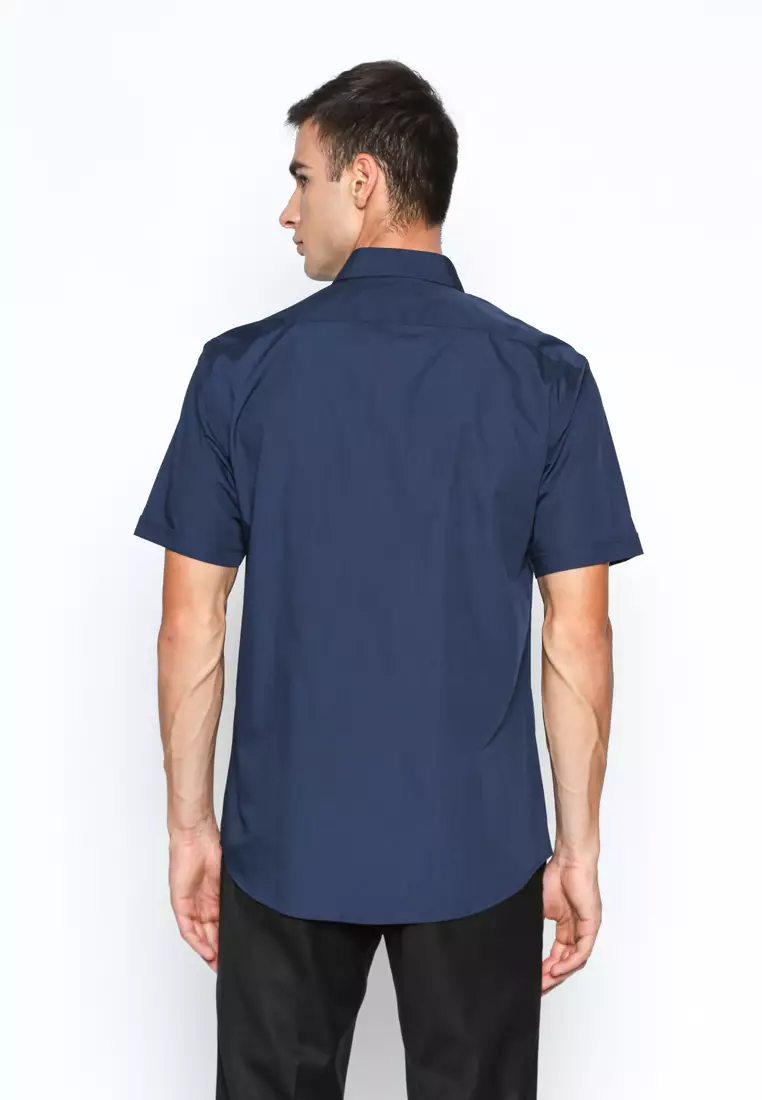 NAVY SHORT SLEEVE SHIRT