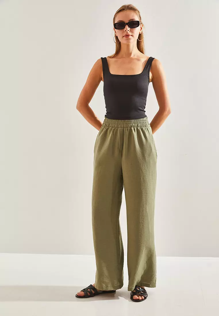 Elastic Waist Trousers