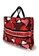 EGLANTINE black and white and red EGLANTINE® X 2D4O® - "Staycation Bag" Wrinkle Free Canvas Tote Bag 3618CACDA14861GS_2