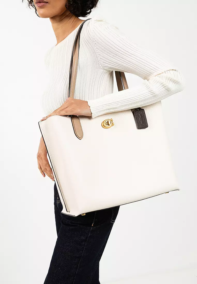 Willow Tote Bag In Colorblock